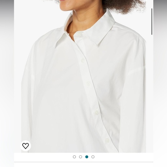 The Drop Button Down Medium Blouse - Picture 3 of 7